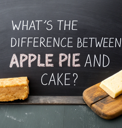 What’s the Difference Between Apple Pie and Cake